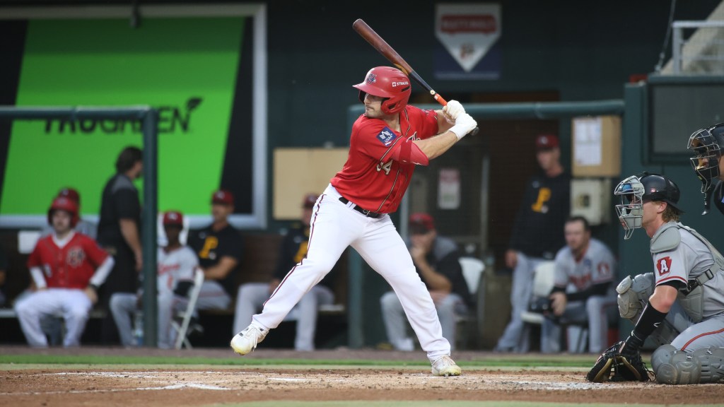 Nick Mitchell went 4-for-5 on his birthday and has seven hits over the last two games