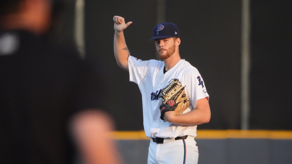 Jacob Kisting worked 4.0 no-hit innings before departing with an injury in the fifth inning of Tuesday's playoff loss to Biloxi.