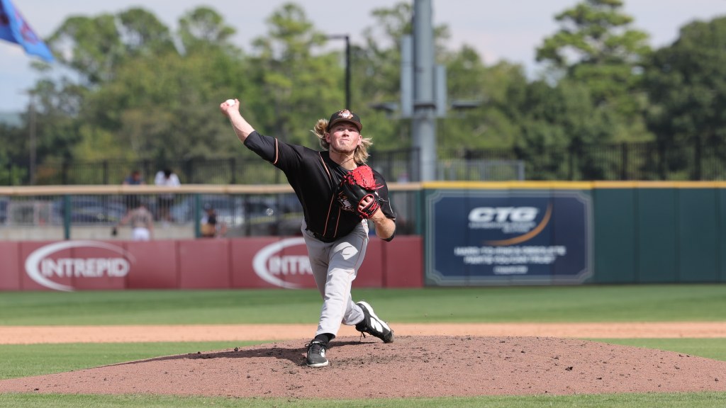 *Lucas Braun goes 8.0 IP, only allowing two hits with seven strikeouts*
