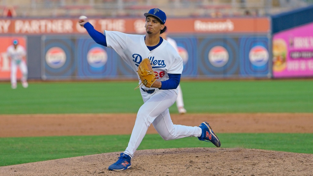 Tulsa starting pitcher Christian Zazueta delivered five shutout innings while allowing just one hit in his Double-A debut.