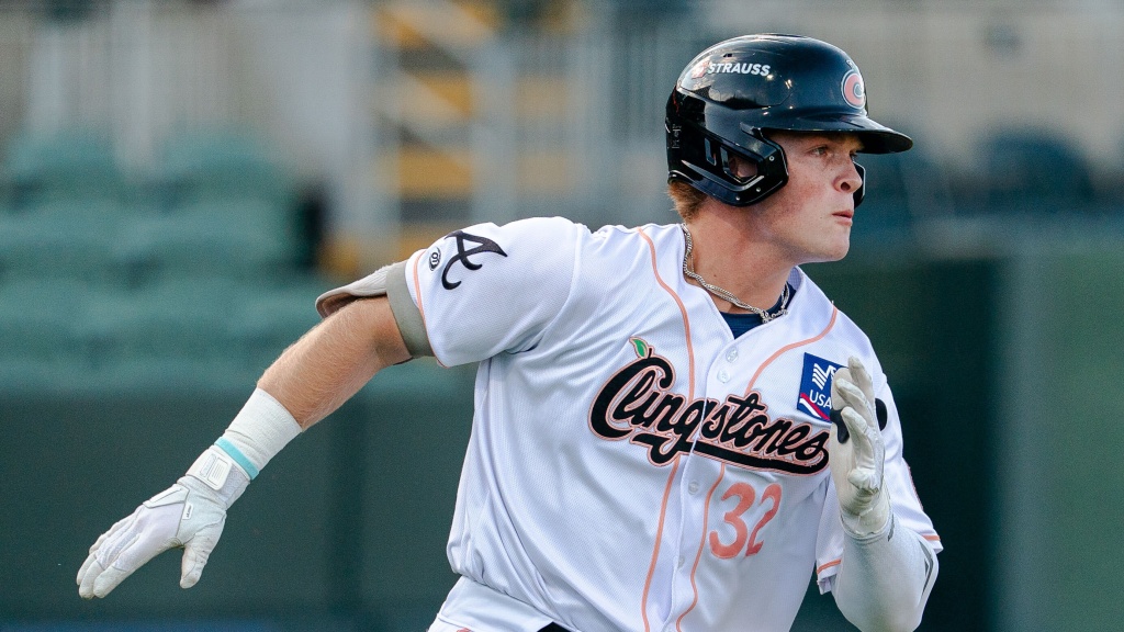 Owen Carey recorded his first Double-A hit and RBI on Tuesday night.