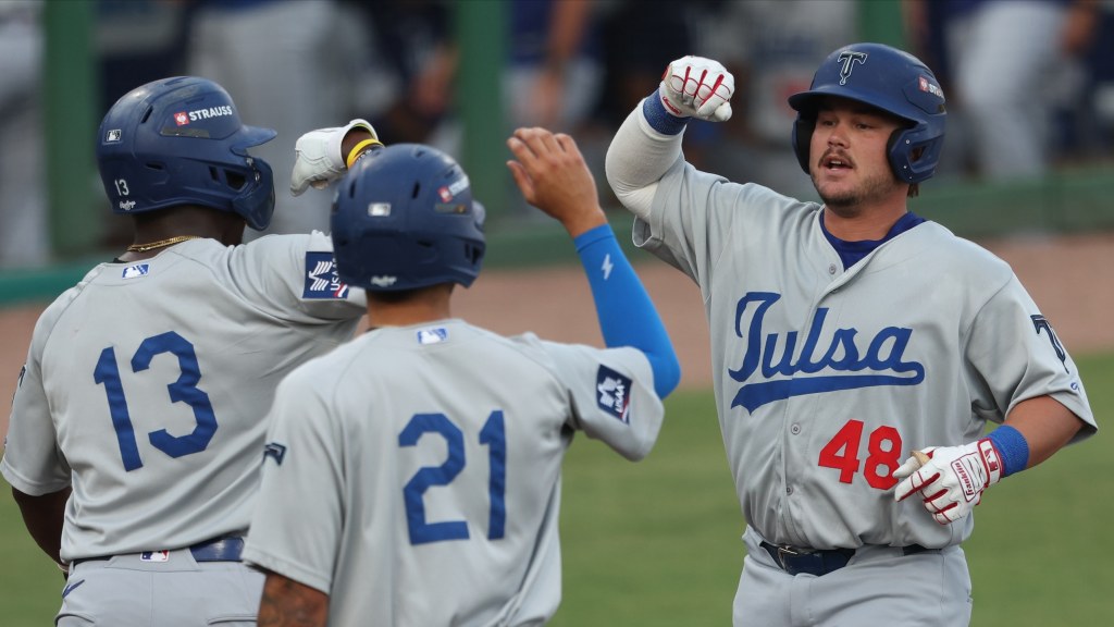Hayden Gilliland had one of the best games of his professional career on Thursday night, driving in all four runs for the Drillers. Three came on a three-run homer.