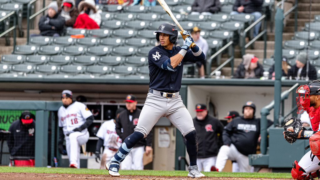 Oswaldo Cabrera drove in a pair in Friday's 8-3 loss at Worcester.