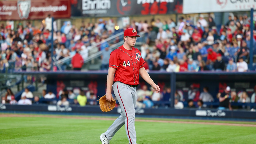 Kyle Luckham battled through 5.1 innings but was handed his fourth loss of the season