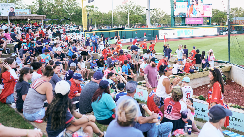 The Jacksonville Jumbo Shrimp’s 2026 season continues at 7:05 p.m. on Tuesday, August 25 with a six-game series against the Nashville Sounds, Triple-A affiliate of the Milwaukee Brewers, that runs through Sunday, August 30 at VyStar Ballpark. (Eldy Mendez/Jacksonville Jumbo Shrimp)