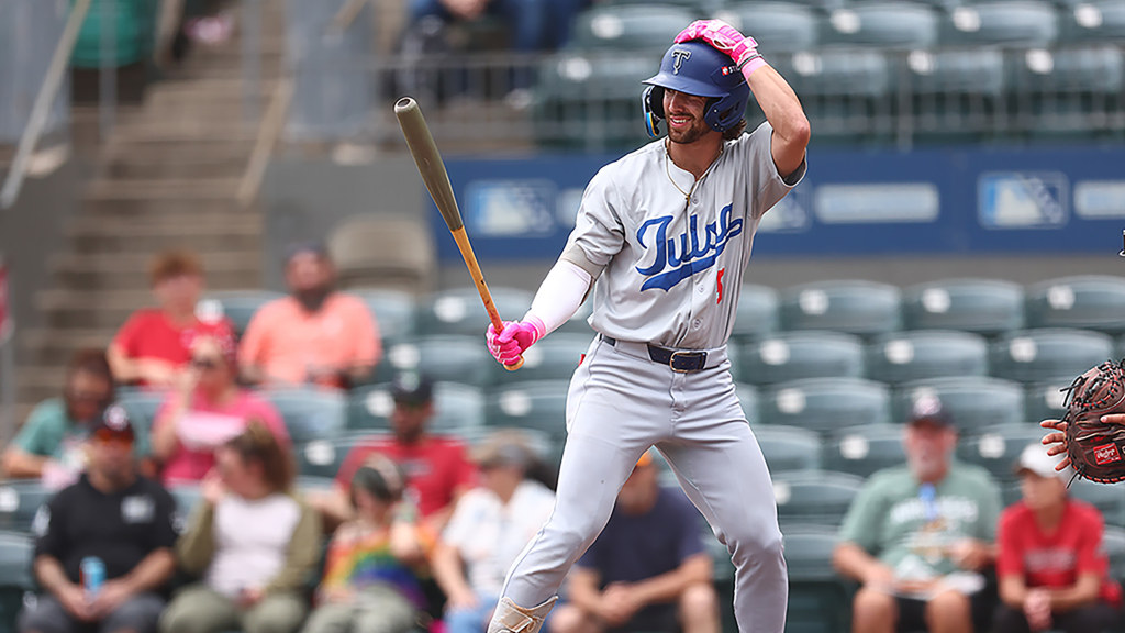 Kole Myers had two hits and two RBI in Sunday's rain-shortened loss in Arkansas.