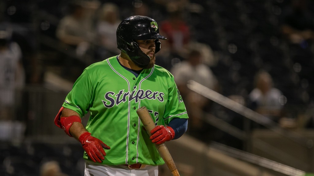 Rowdy Tellez blasted his team-leading sixth home run of the season on Friday night in Charlotte.