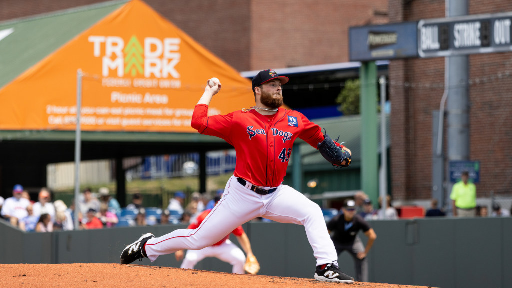 Gage Ziehl improved to 5-3 after holding the Patriots to two hits over five scoreless innings with eight strikeouts.
