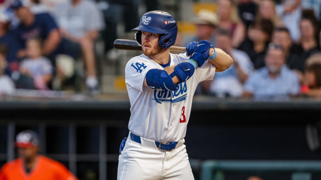Oklahoma City outfielder James Tibbs III turned a clutch double play in extra-innings on Saturday night.
