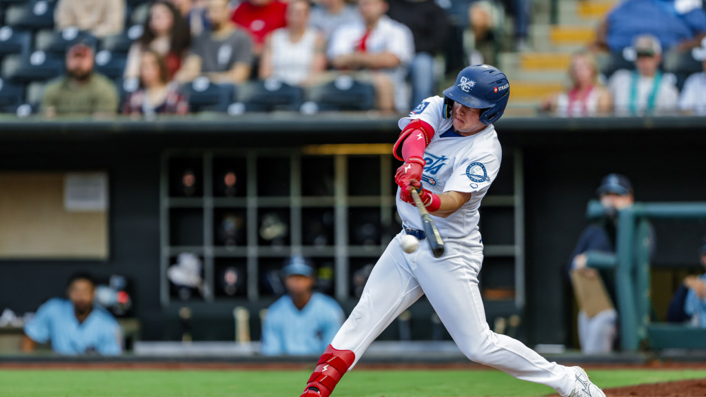 Comets outfielder Ryan Ward collects his fourth homer in a six-game span on Tuesday night.