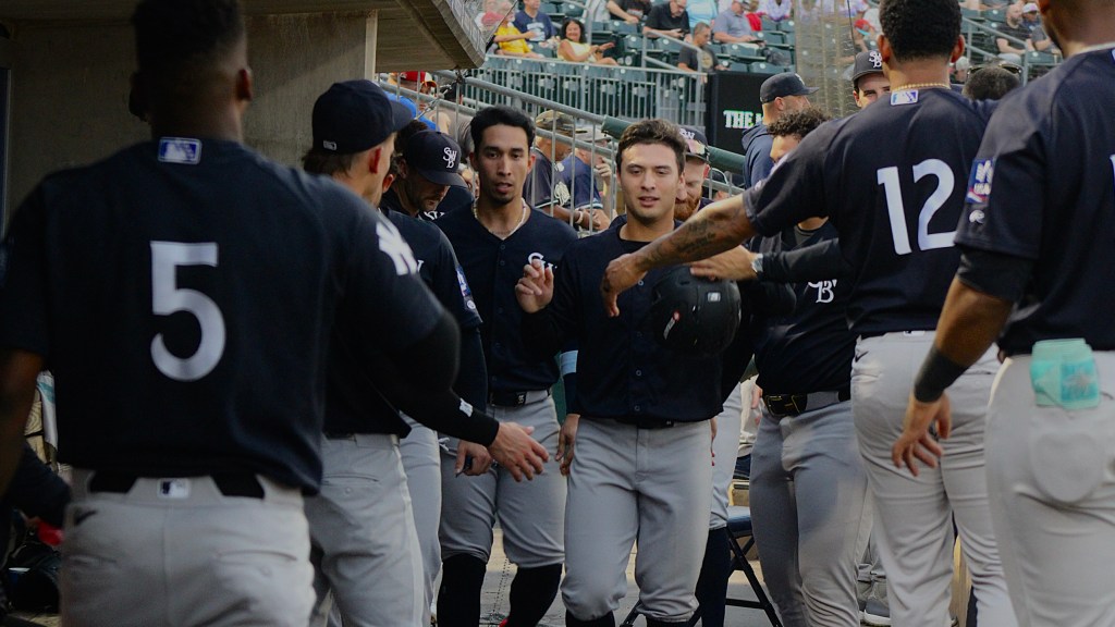 Anthony Volpe homered but SWB lost at Lehigh Valley Friday night.