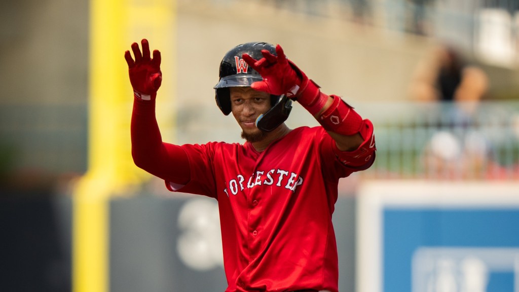 Kristian Campbell went 3-for-3 with a double, walk, and 2 runs scored, but the Worcester Red Sox could not hold a 6-2 lead in the 9<sup>th</sup> inning and fell to the Lehigh Valley IronPigs, 7-6 on Sunday at Polar Park.