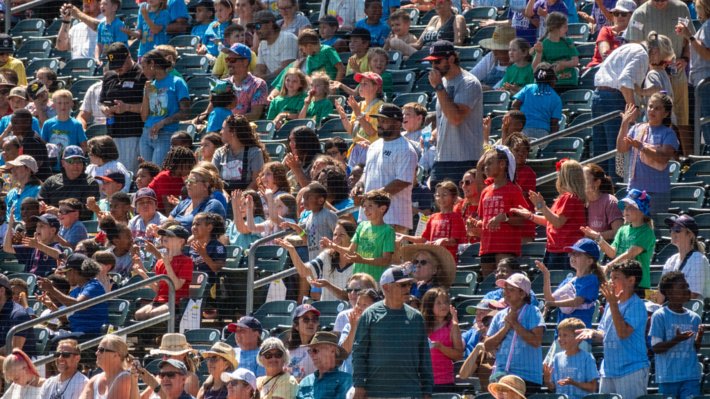 The Jacksonville Jumbo Shrimp’s final homestand of 2026 kicks off at 5:05 p.m. on Tuesday, September 8 with a six-game series against the Gwinnett Stripers, Triple-A affiliate of the Atlanta Braves, that runs through Saturday, September 12 at VyStar Ballpark. (Wyatt Lucovsky/Jacksonville Jumbo Shrimp)