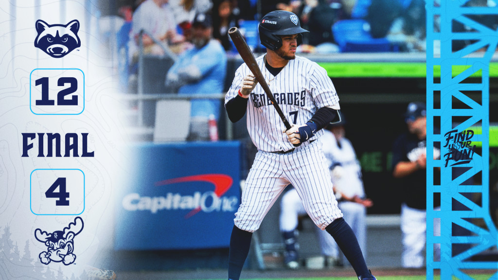 Enmanuel Tejeda homered and drove in two runs in the Renegades' game two victory.