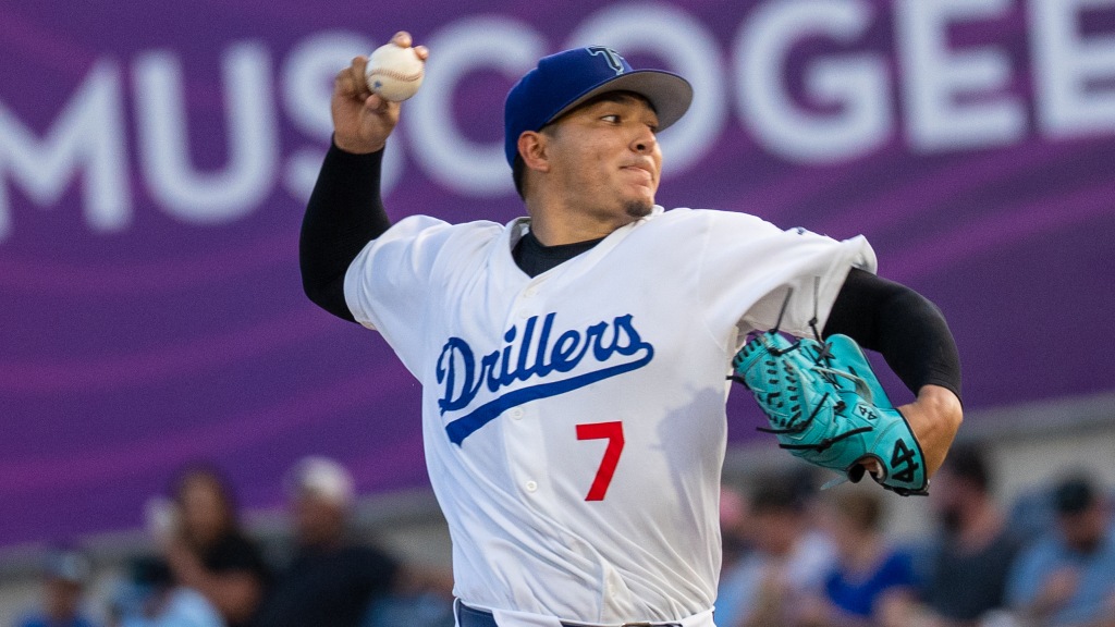 Roque Gutierrez made the start in Saturday's game with Wichita and was charged with six runs allowed, but only two were earned.