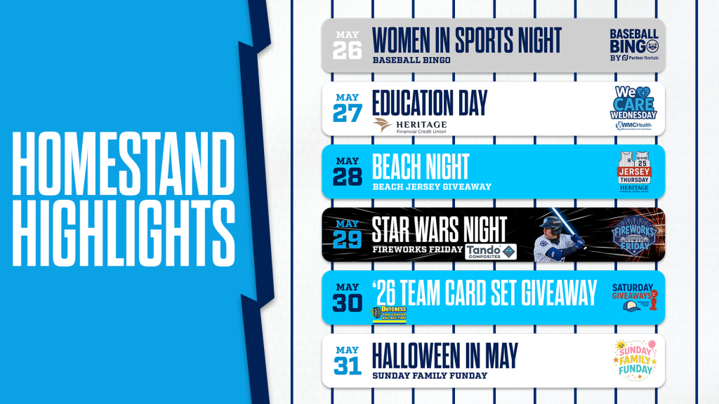 The Renegades are home for a week of fun against the Bowling Green Hot Rods.