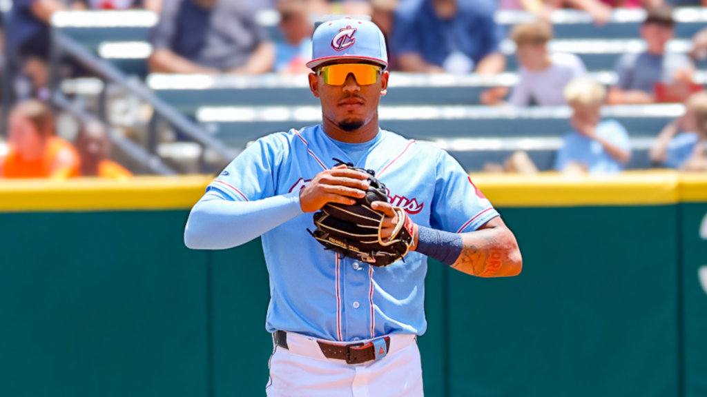 Angel Genao looks right at home playing at the Triple-A level