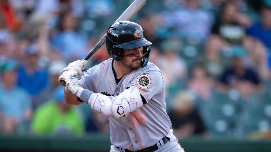 Jordan Groshans strikes two homers to lead the Clingstones offense on Friday night.