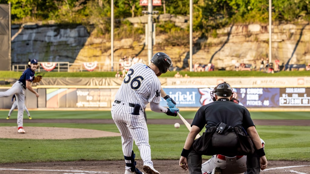 Tyler Hardman smacks a three-run home run in the second inning.