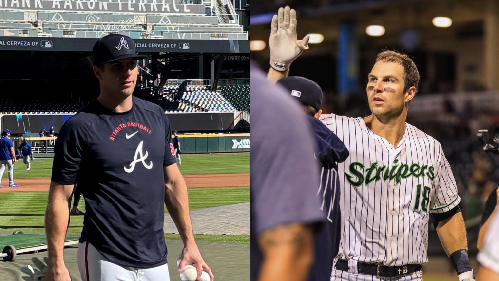 Brewer Hicklen has split his first season in the Braves organization between Atlanta and Gwinnett.