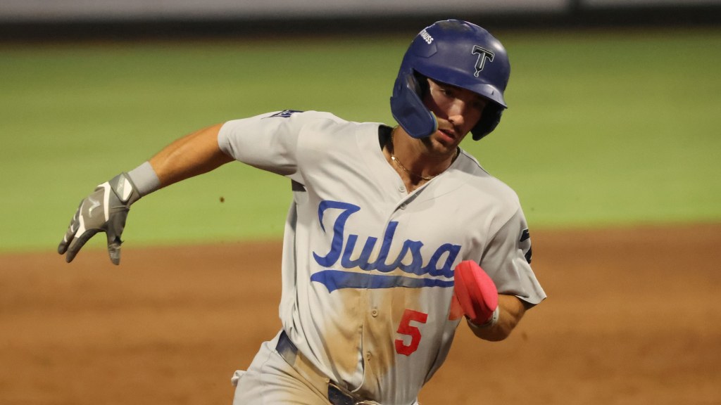 Kole Myers led Tulsa offensively in Tuesday's win at Northwest Arkansas, finishing with three hits and two runs batted in.