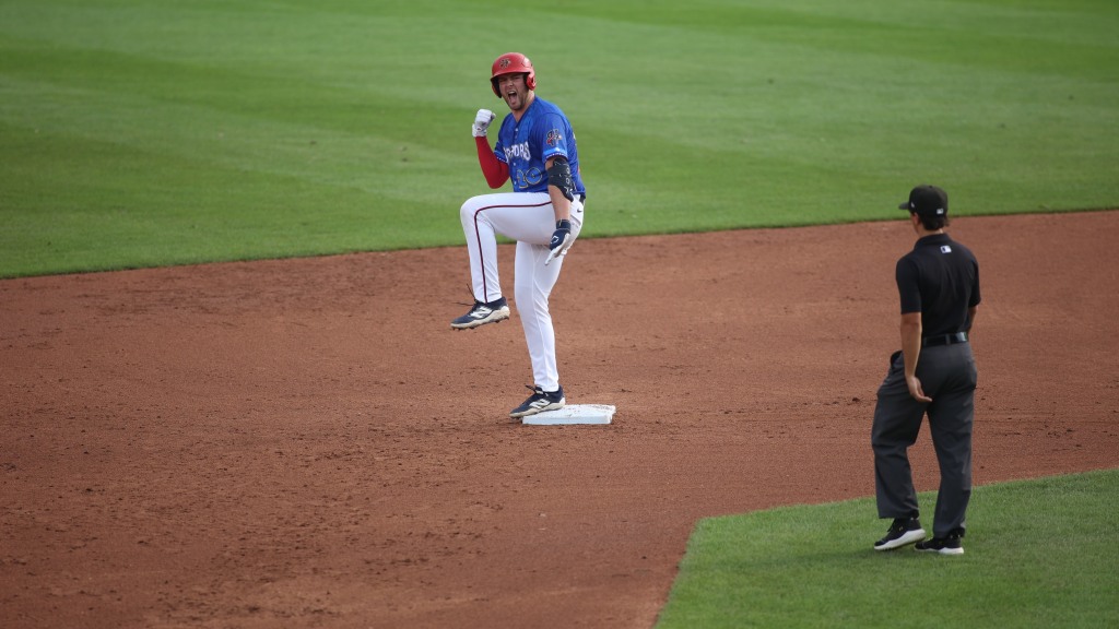 Ethan Petry's four-hit game was the first of his pro career