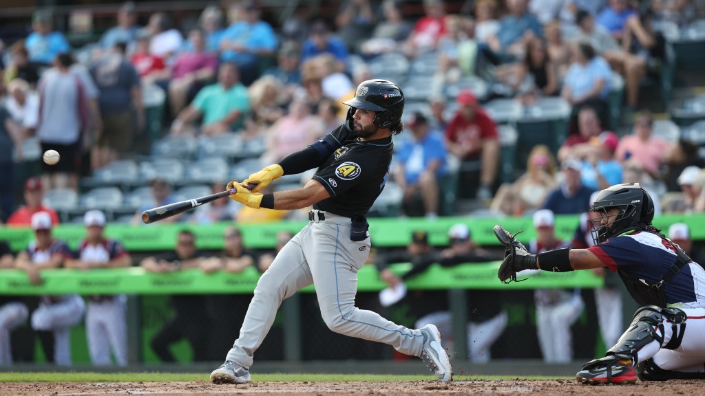 Ryan Cesarini picked up two hits in Akron's loss.