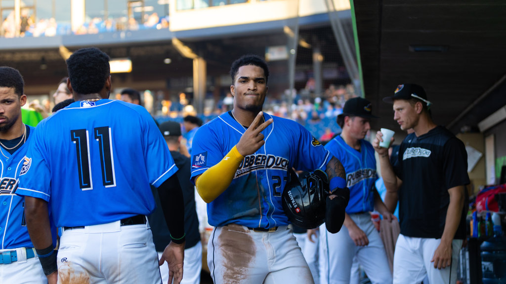 Alfonsin Rosario earned his second Eastern League Player of the Week honors of the season on Week 14.