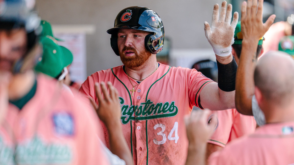 Adam Zebrowski smashed two home runs on Tuesday night.