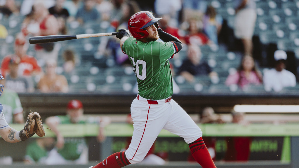 P.J. Higgins posted three hits and scored a run in Wednesday's loss.