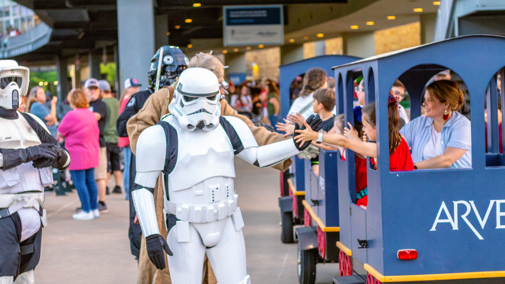 Star Wars Night returns to Arvest Ballpark on Saturday, June 6th and features post-game fireworks!