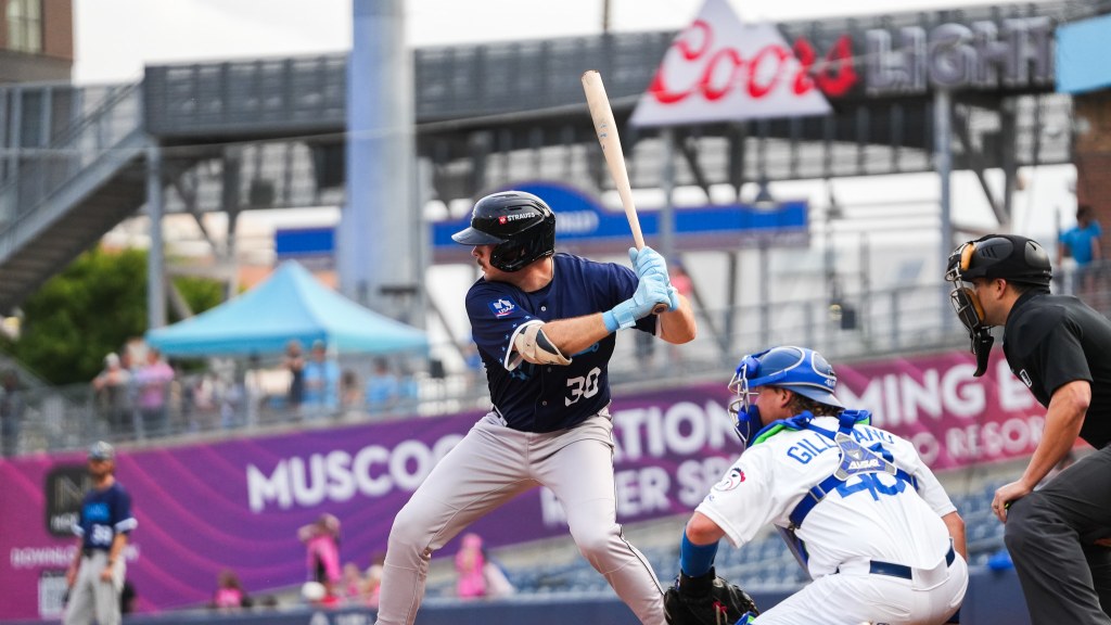 Cameron Sisneros reached three times Saturday, including his second home run of the week to start his Hooks tenure.