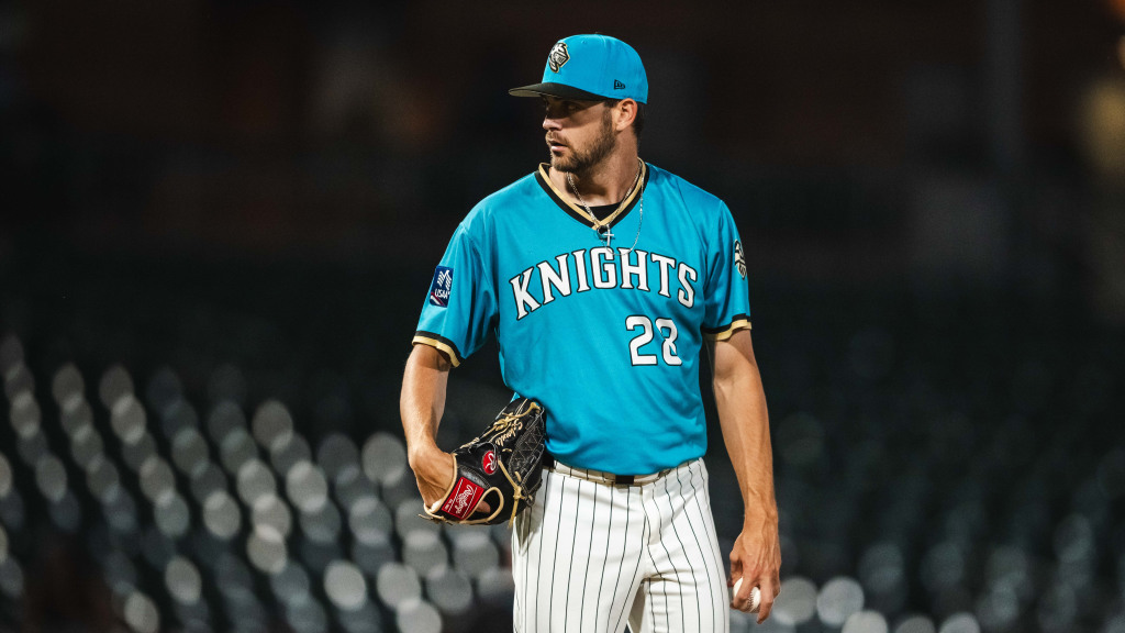 Garrett Schoenle was lights out on the mound across the final two innings of Charlotte's 3-1 victory over Gwinnett.