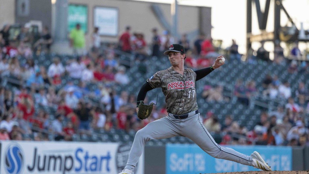 Lefty Lael Lockhart blanked Wichita for 5.1 innings and earned his first win as a Traveler.