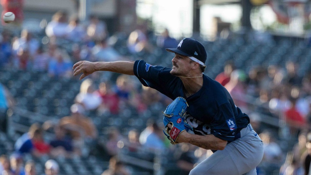 Tulsa starting pitcher Payton Martin received a no decision in Friday's outing.
