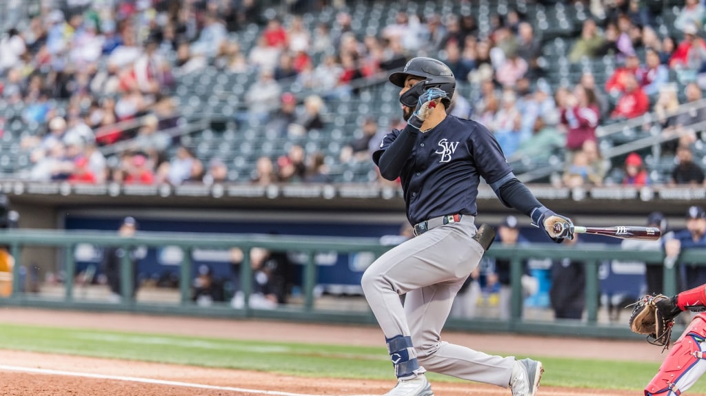 Jonathan Ornelas slugs a home run in the 10th inning to lift the RailRiders to victory.