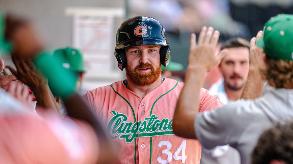 Adam Zebrowski launched a home run for the fourth-straight game on Sunday.