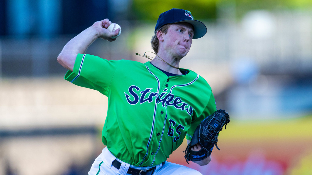Owen Murphy struck out seven batters over 6.0 scoreless innings in his fifth quality start with Gwinnett