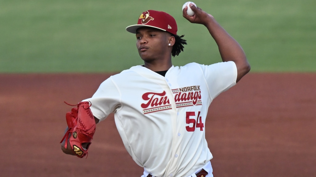 LHP Luis De Leon is just one start into his Triple-A career after posting 100K at Double-A this year.