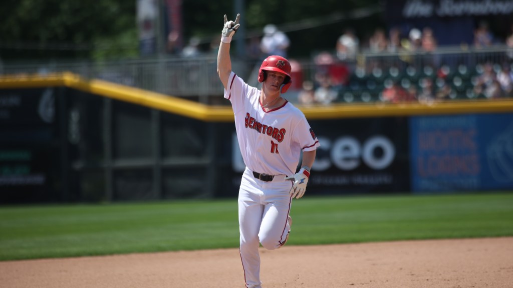 Sam Petersen blasted two home runs in the loss