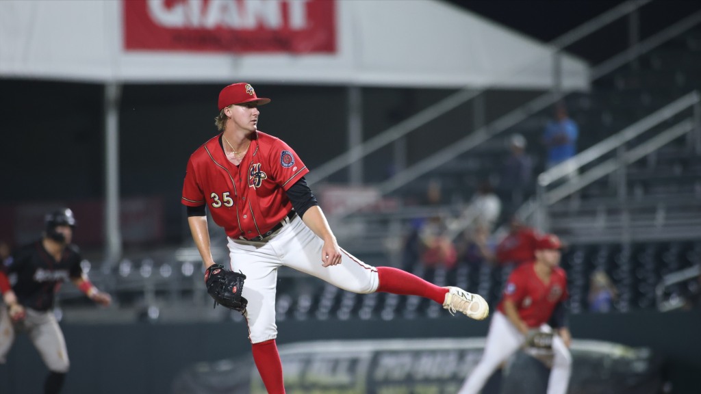 Josh Hartle cruised through his second Senators outing, allowing just one run on two hits in 6.1 innings