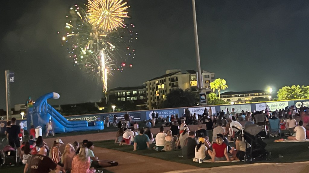 The Blue Wahoos are hosting two nights of fireworks viewing on July 3-4 at stadium to commemorate nation's 250th birthday.