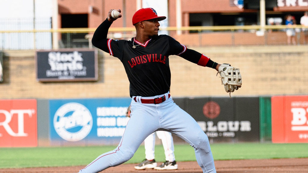 Leo Balcazar drove in two of Louisville's runs on Thursday.