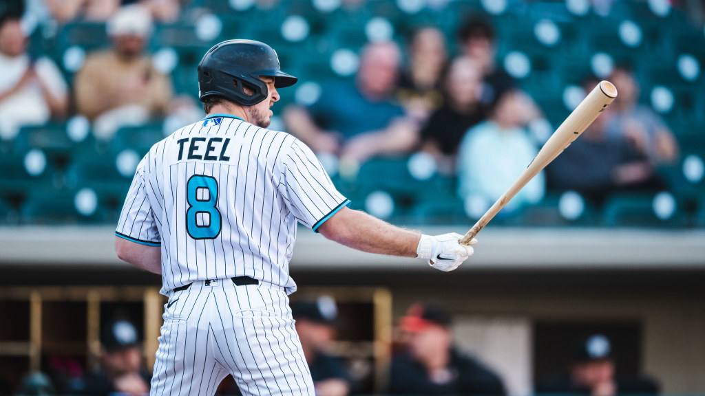 Kyle Teel recorded five hits in a Major League Rehab appearance with Charlotte