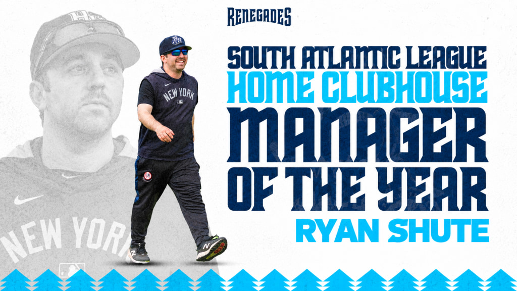 Ryan Shute was named 2026 SAL Home Clubhouse Manager of the Year.