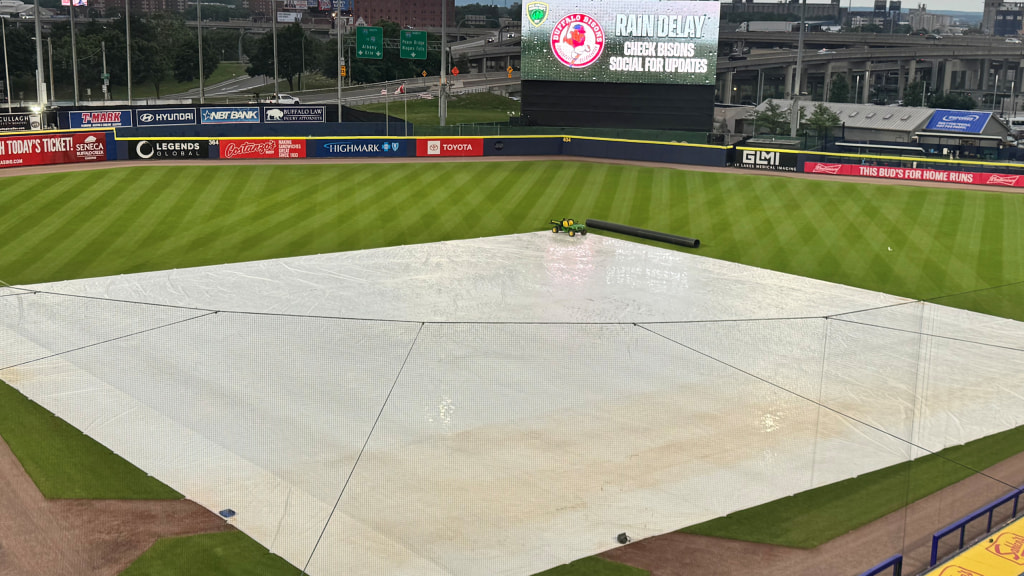 Thursday's RailRiders game at the Buffalo Bison was postponed due to inclement weather.