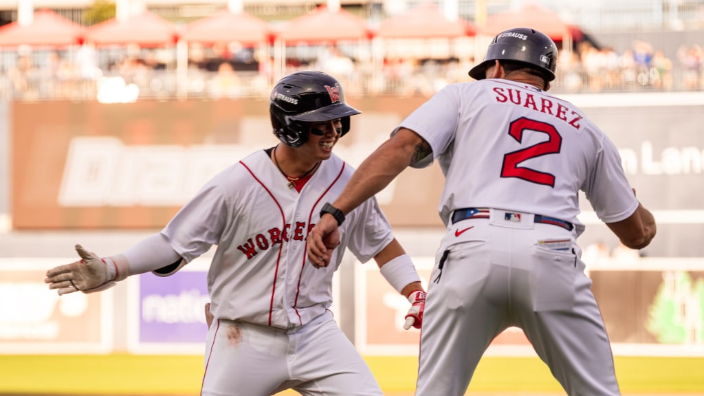 Tsung-Che Cheng homered off rehabbing Toronto Blue Jays ace Dylan Cease during Worcester’s, 5-1 win over Buffalo on Thursday night at Polar Park.