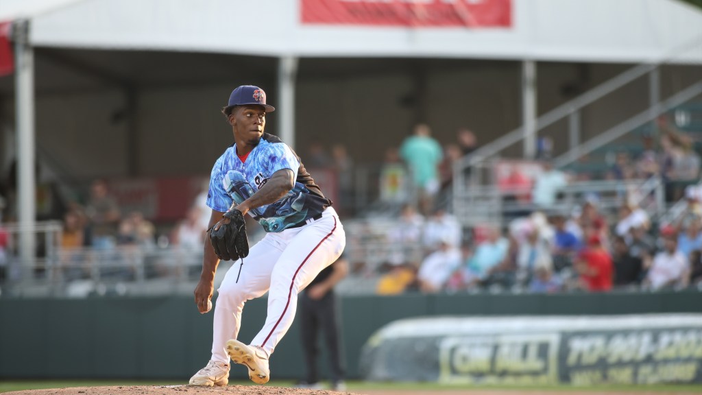 Jhancarlos Lara struck out the side in the seventh on just 10 pitches