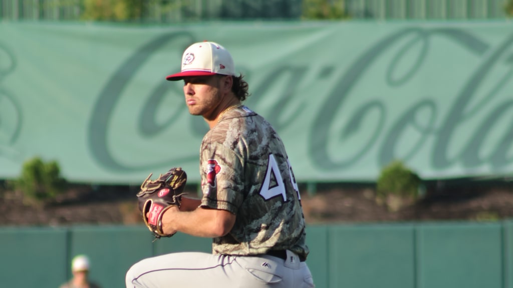 Adam Leverett threw five innings for the win.