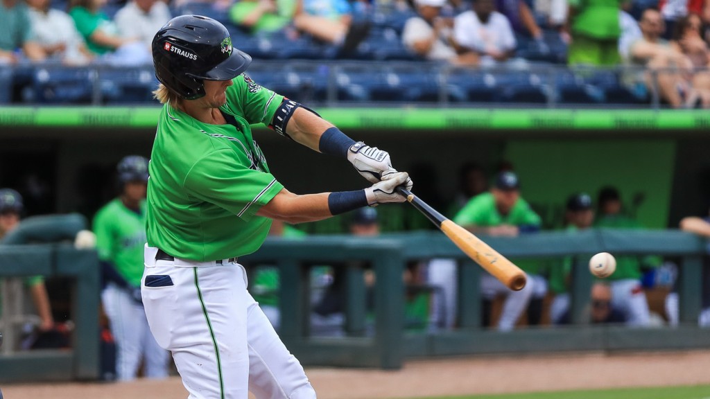Luke Williams belted a two-run homer, his sixth of the season, on Sunday in Durham.